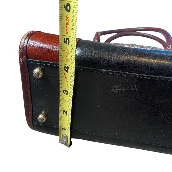 🍁Brighton Vintage Bag Leather embellished - Picture 6 of 13